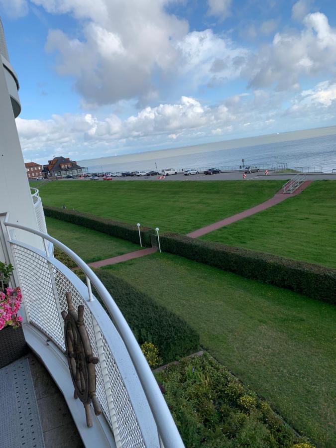 Studio Mit Meerblick Und Grosser Loggia - Direktzugang Zur Nordsee Wilhelmshaven Exterior photo
