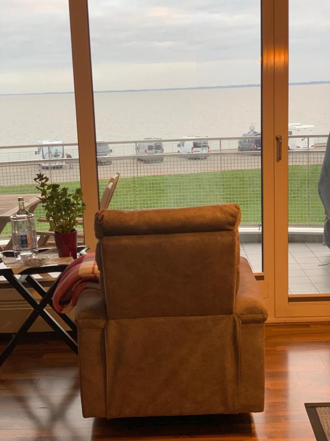 Studio Mit Meerblick Und Grosser Loggia - Direktzugang Zur Nordsee Wilhelmshaven Exterior photo
